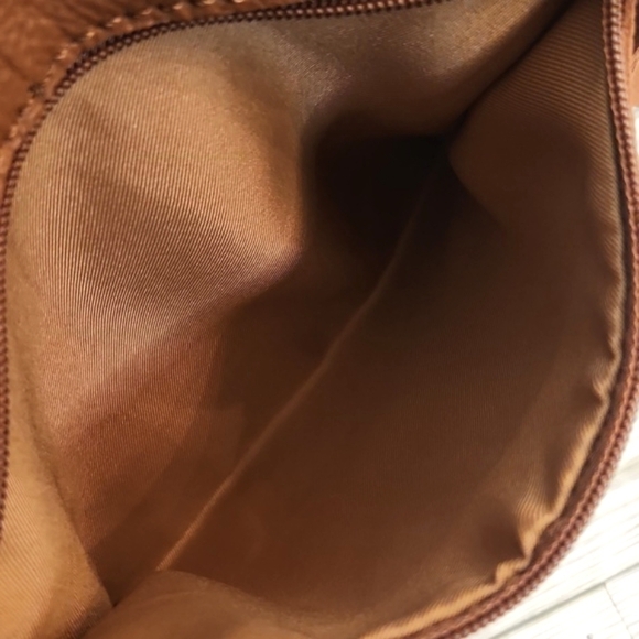 Womens like new The Sak La Mesa Tobacco leather shoulder bag. - Picture 12 of 16